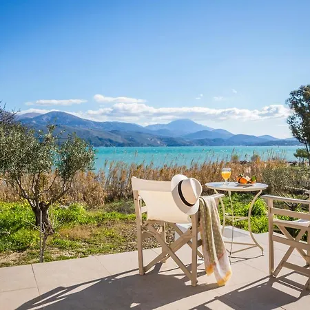 빌라 Apollonides Seafront Villa1 Aoede 릭수리